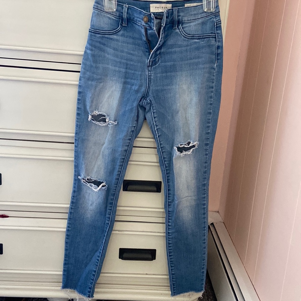 PacSun high rise ankle jegging jeans